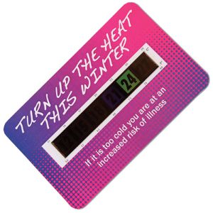 Temperature Gauge Cards