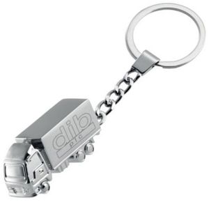 Promotional branded 3D Truck Keyring as a corporate gift