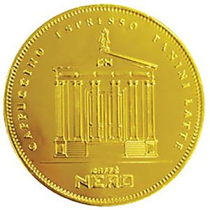 55mm Embossed Chocolate Coins