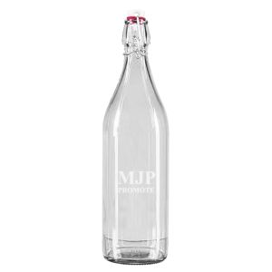 1 Litre Round Swing Top Glass Bottles