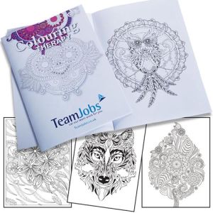 A4 Stress Relief Colouring Books