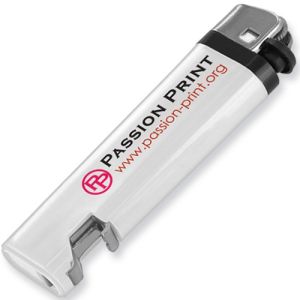 Promotional Bottle Opener Lighters with company logos
