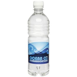 Promotional bottled drinking water 500ml for corporate branding