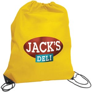 Promotional Budget Nylon Drawstring Bags for universities