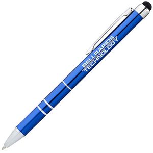 Promotional Charleston Stylus Ballpens with logos