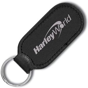 Cigar Shaped Leather Keyfobs