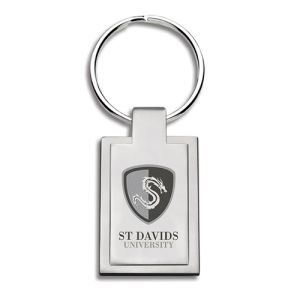 Classic Metal Rectangle Keyrings