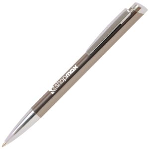 Promotional Clip Clic Ballpens with company designs