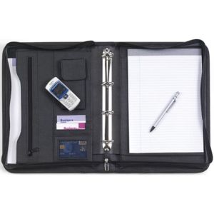 A4 Diplomat Zipped Ringbinder Folders