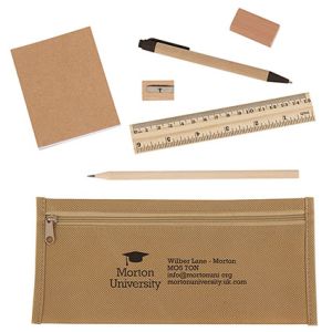 Promotional Eco Pencil Case Sets with logos