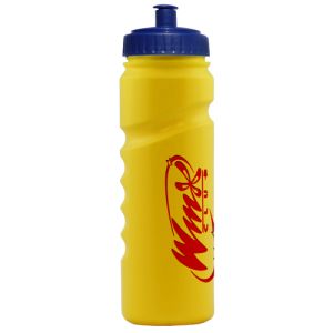 Printed Finger Grip Sports Bottles 750ml for sports gifts