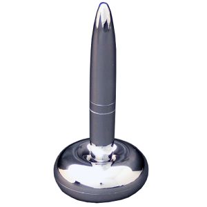 Personalised Floating Desk Pens are metal plated