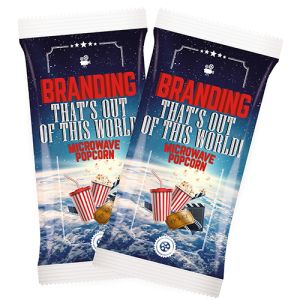 Flow Wrapped Sweet Popcorn