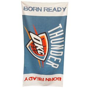 Custom Printed Towels branded with design
