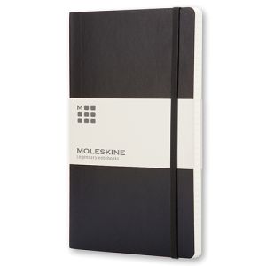 Large Moleskine Soft Cover Plain Notebook