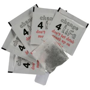Promotional Tea Bags printed company logo