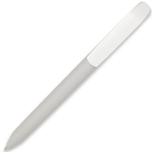 Pure Soft White Clip Ballpens