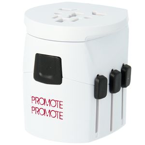 Promotional Skross Pro Light World Travel Adaptors for Business Gifts