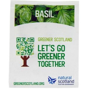 Branded Seed Packets for outdoor giveaways