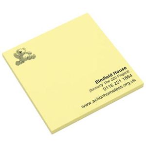 Promotional Company Sticky Notes 3x3 for workplaces