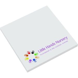 Branded sticky notes for office stationery