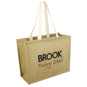 Promotional Taunton Jute Shopper Bags for events