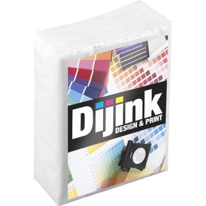Our promotional Tissue Packs feature your artwork in vibrant full colour.