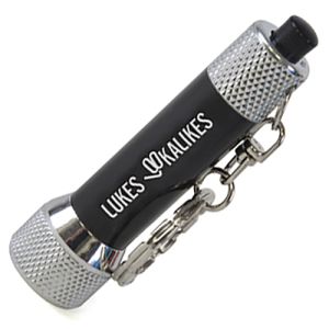 Promotional Torch Keyrings with business logos