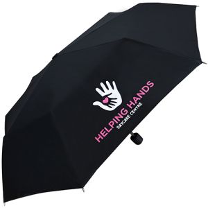 Promotional Value Supermini Telescopic Umbrellas with company logos