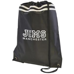 Zipped Polyester Drawstring Bags