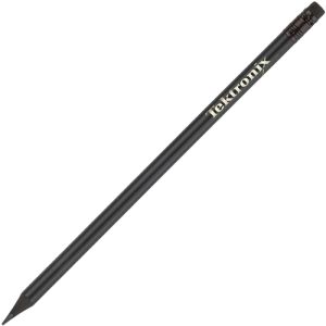 Promotional Black Knight Pencil with Eraser for office merchandise