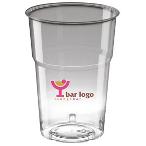 10oz Disposable Half Pint Tumblers in Clear