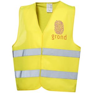 Printed Safety Reflective Vest with logos