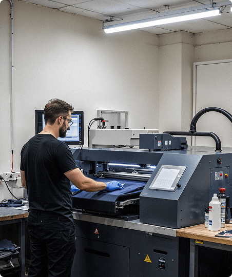 Digital printing process