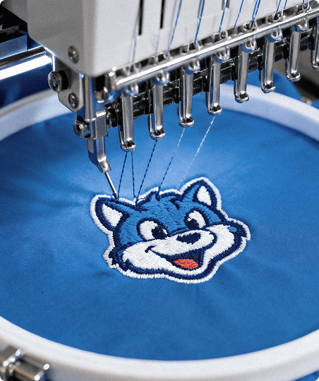 Embroidery process