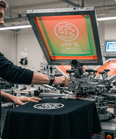 Screen printing process