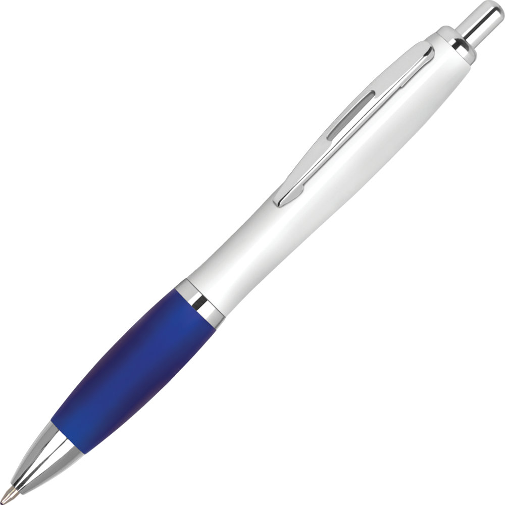 White / Navy Blue