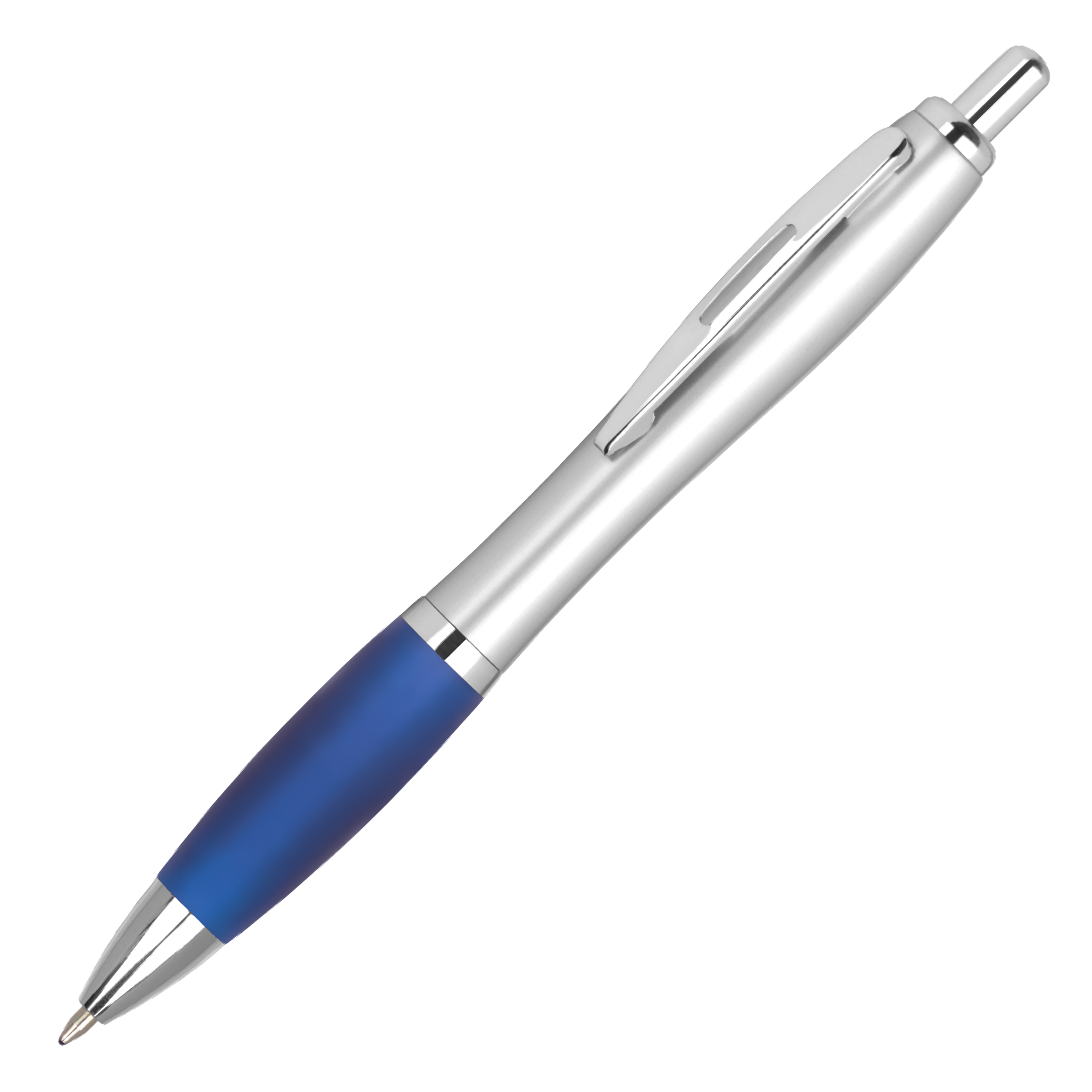 Silver / Navy Blue