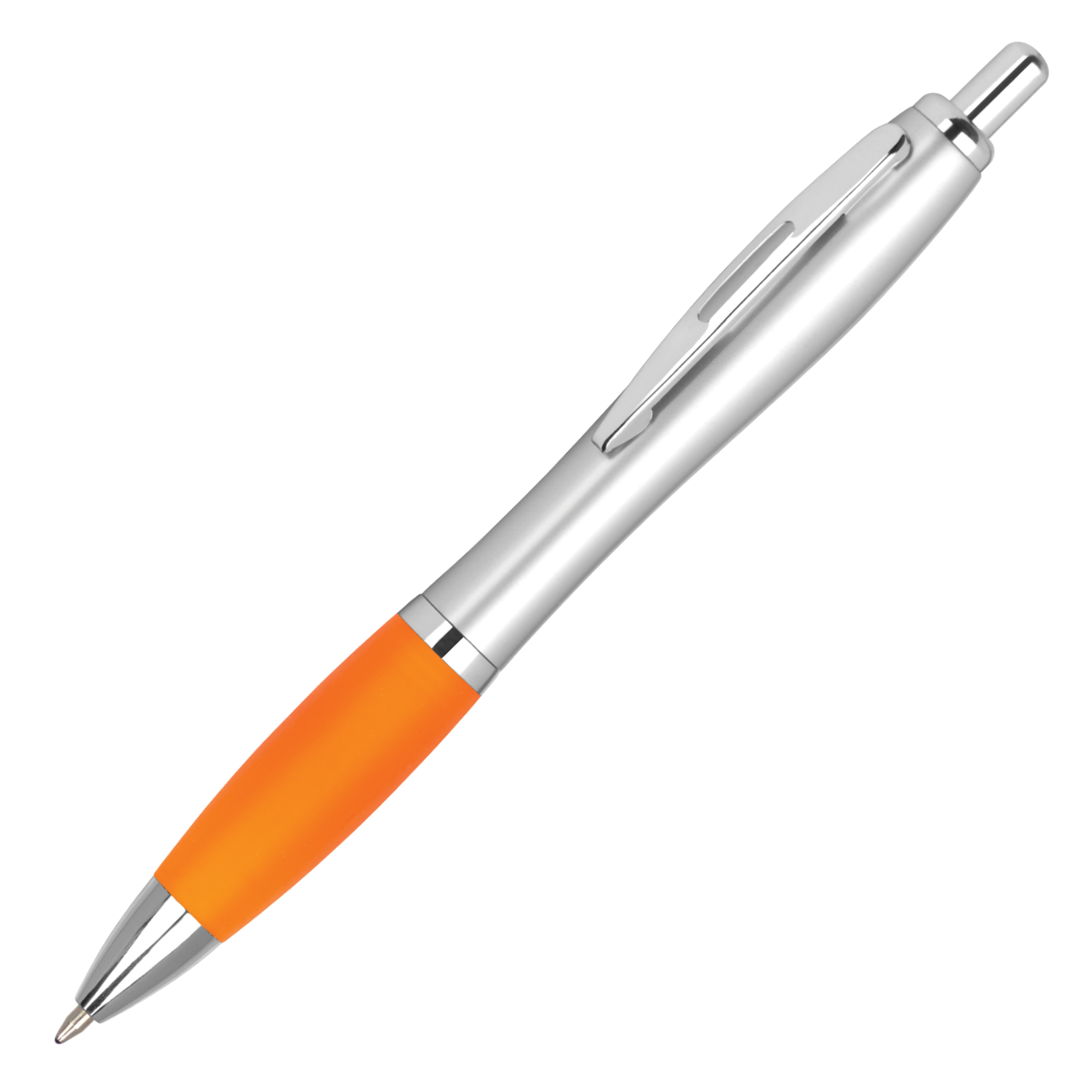 Silver / Orange