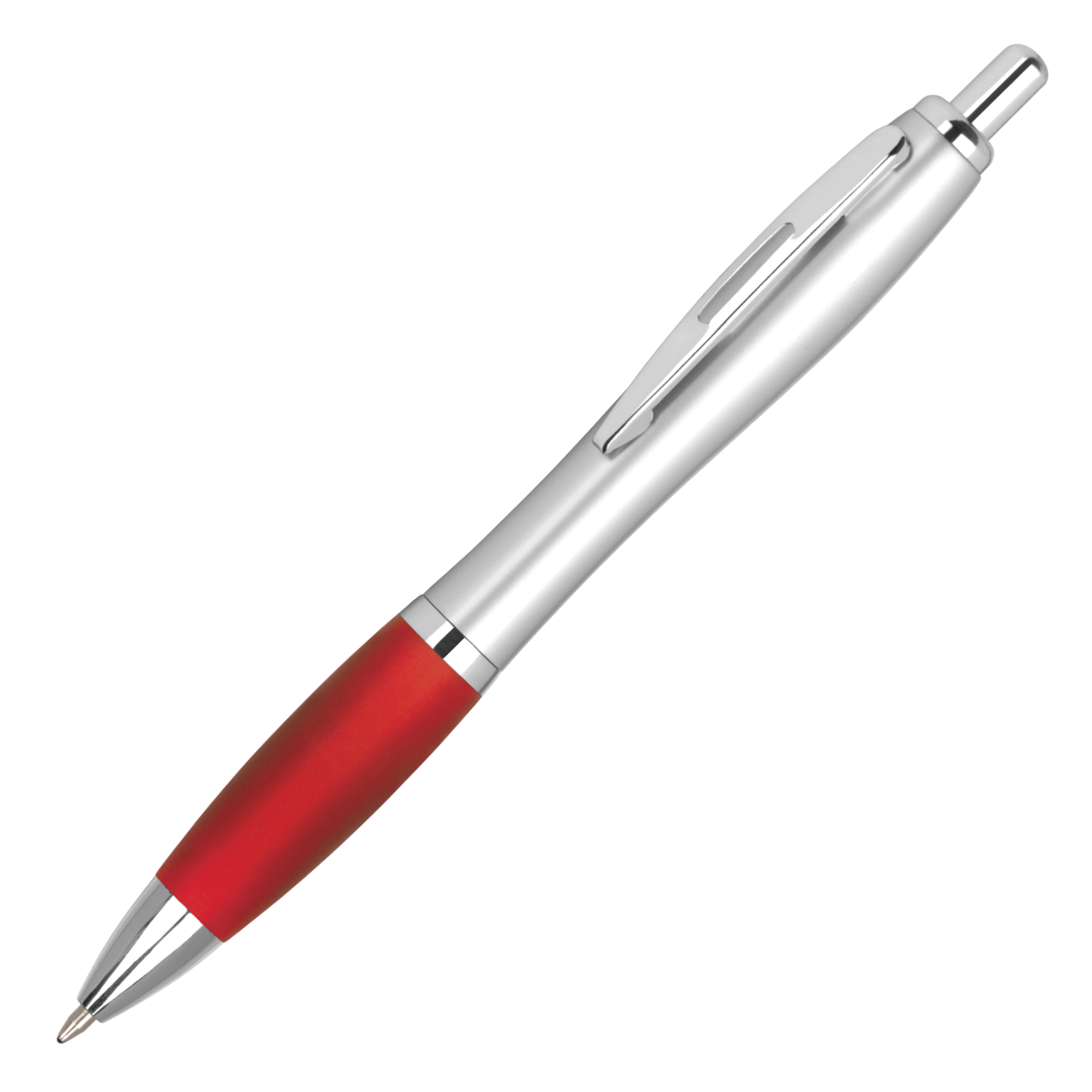 Silver / Red