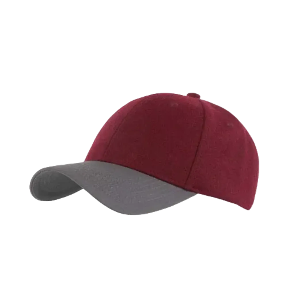 Maroon / Grey