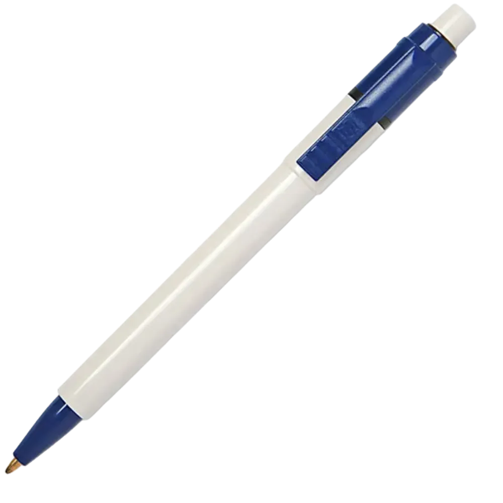 White / Dark Blue