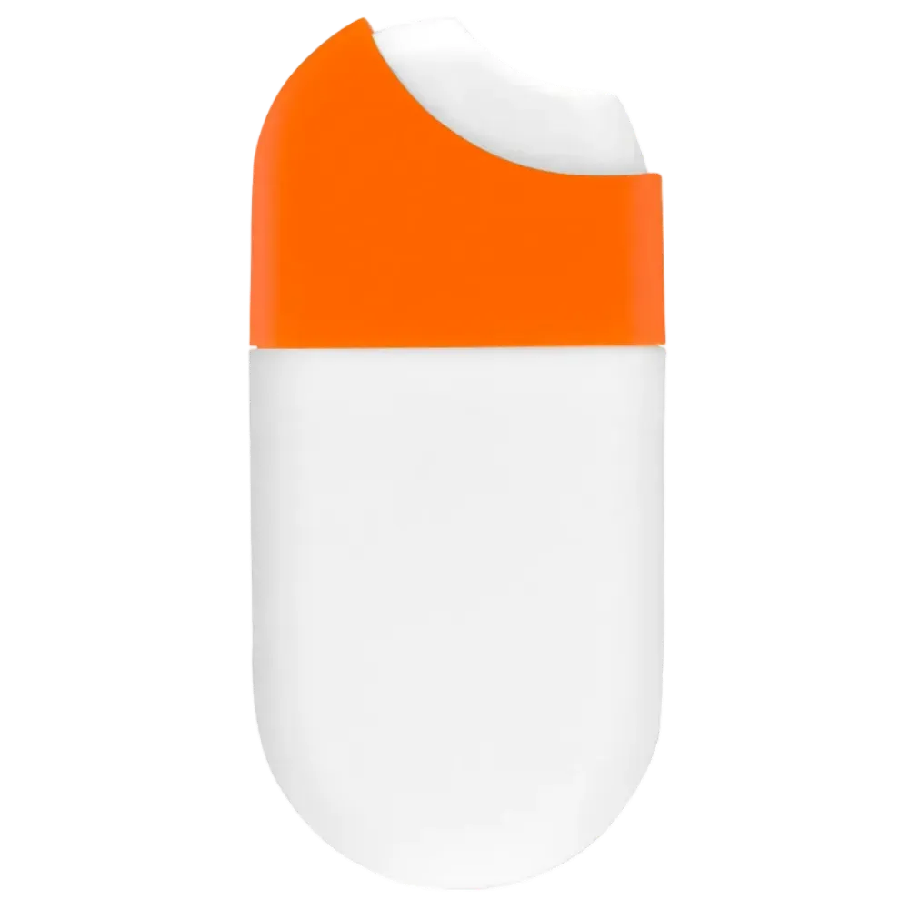 White / Orange