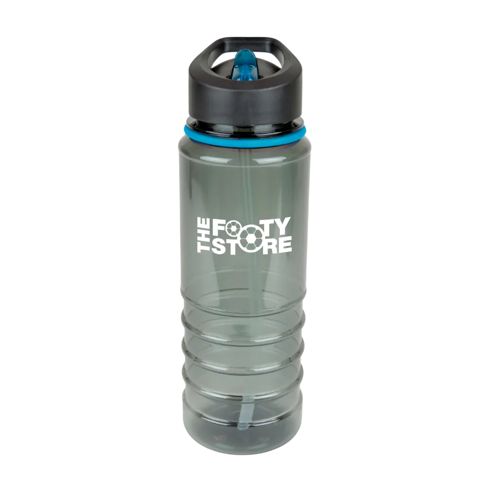 Transparent Black / Cyan