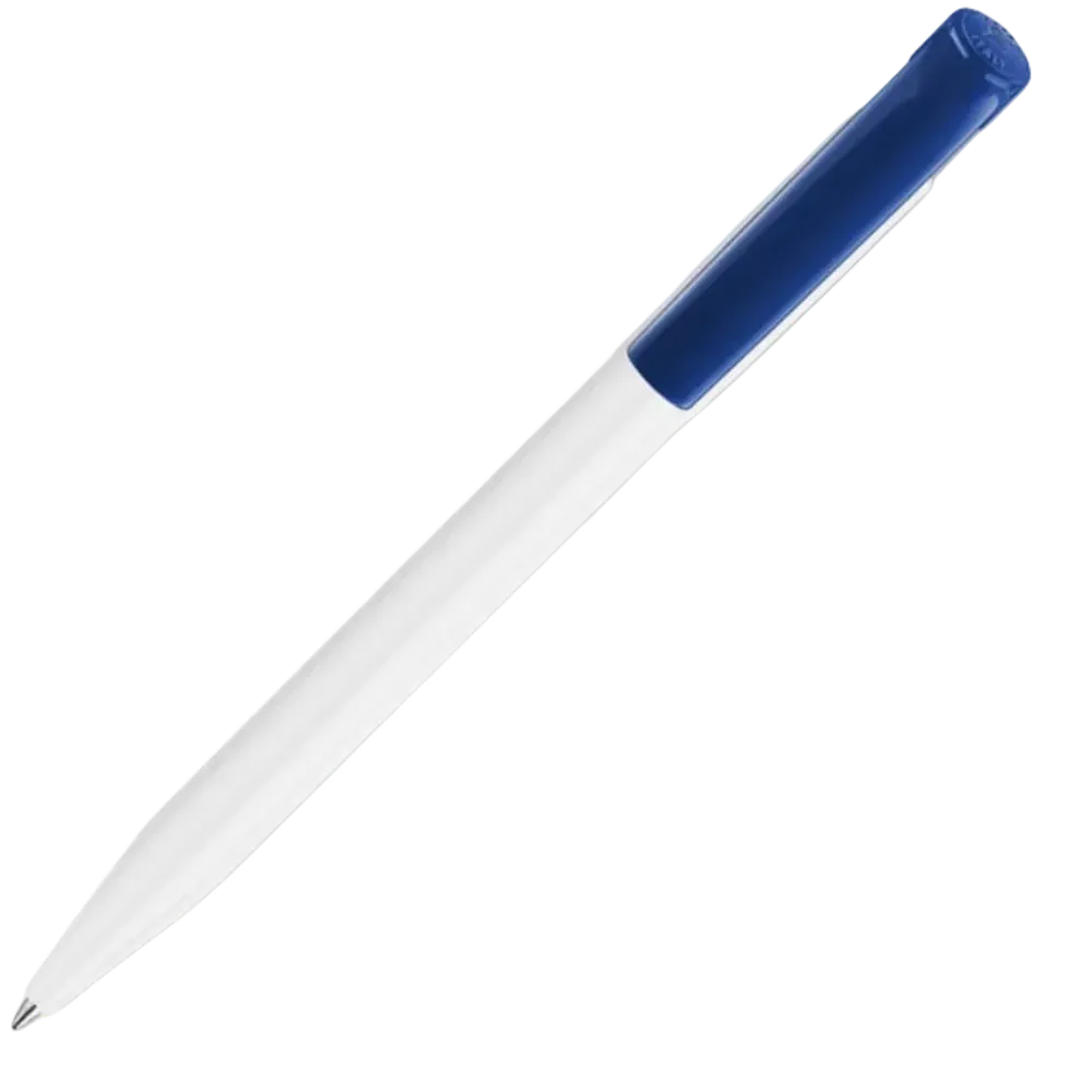 White / Dark Blue