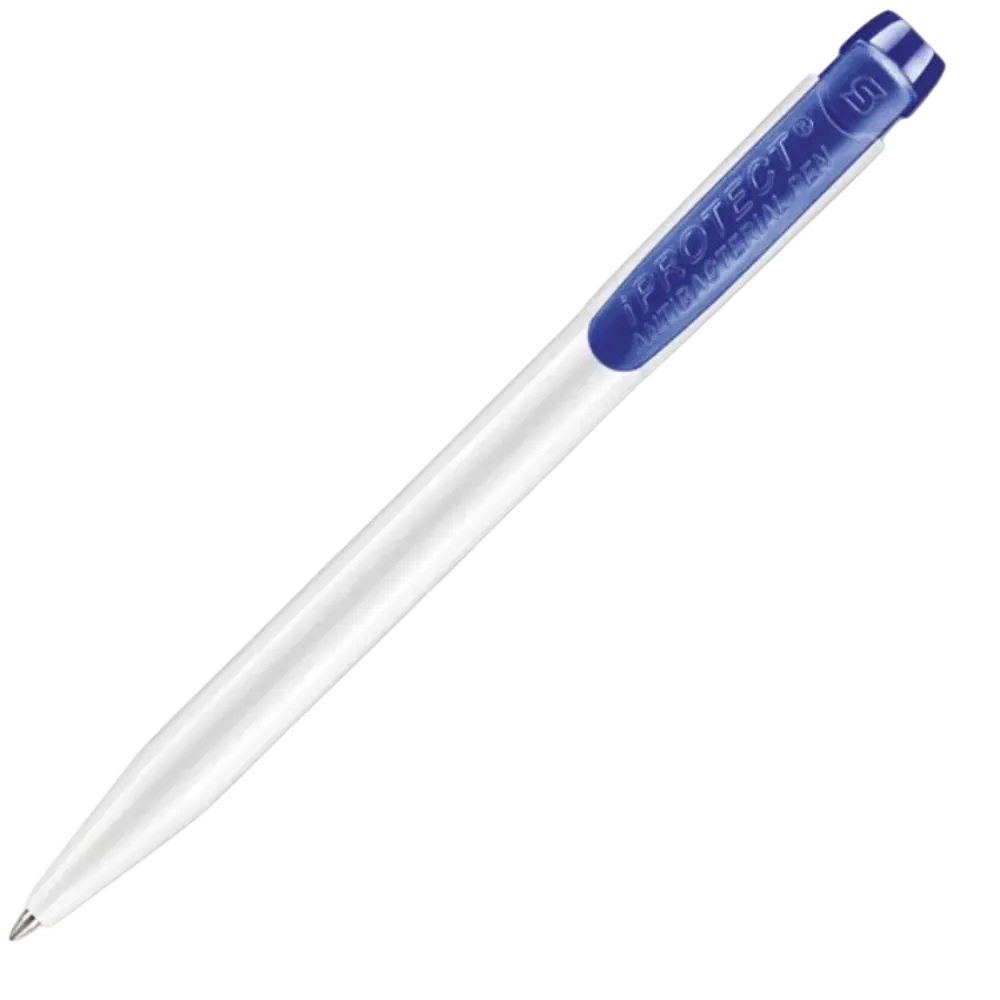 White / Dark Blue