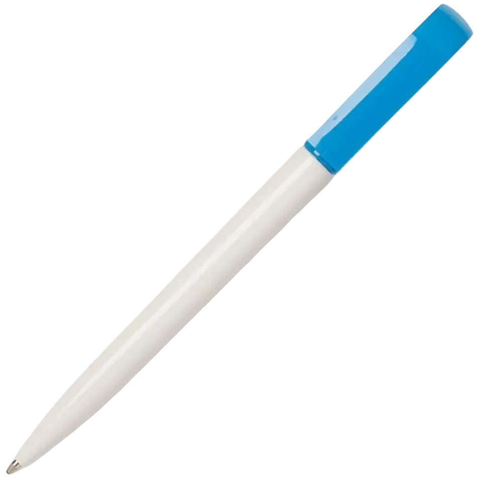 White / Light Blue