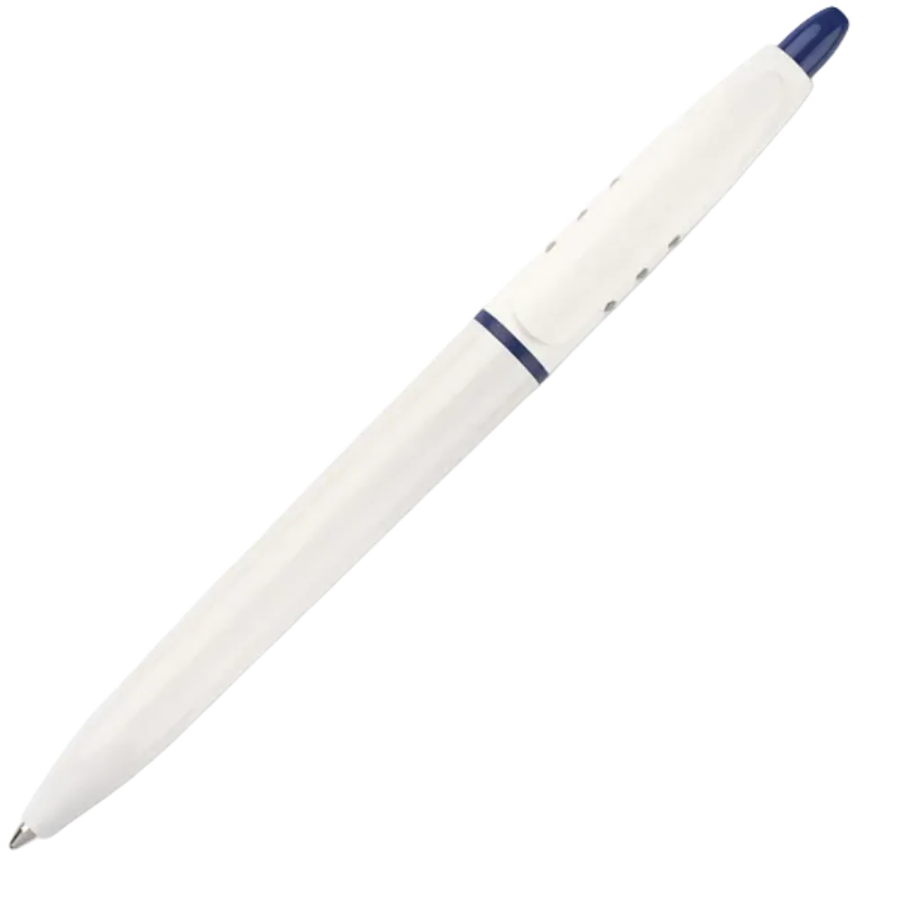 White / Dark Blue