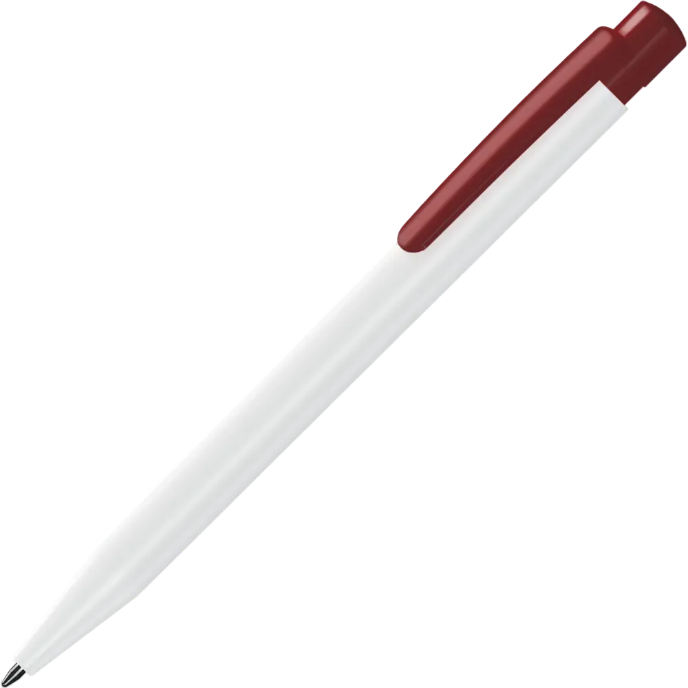 White / Burgundy