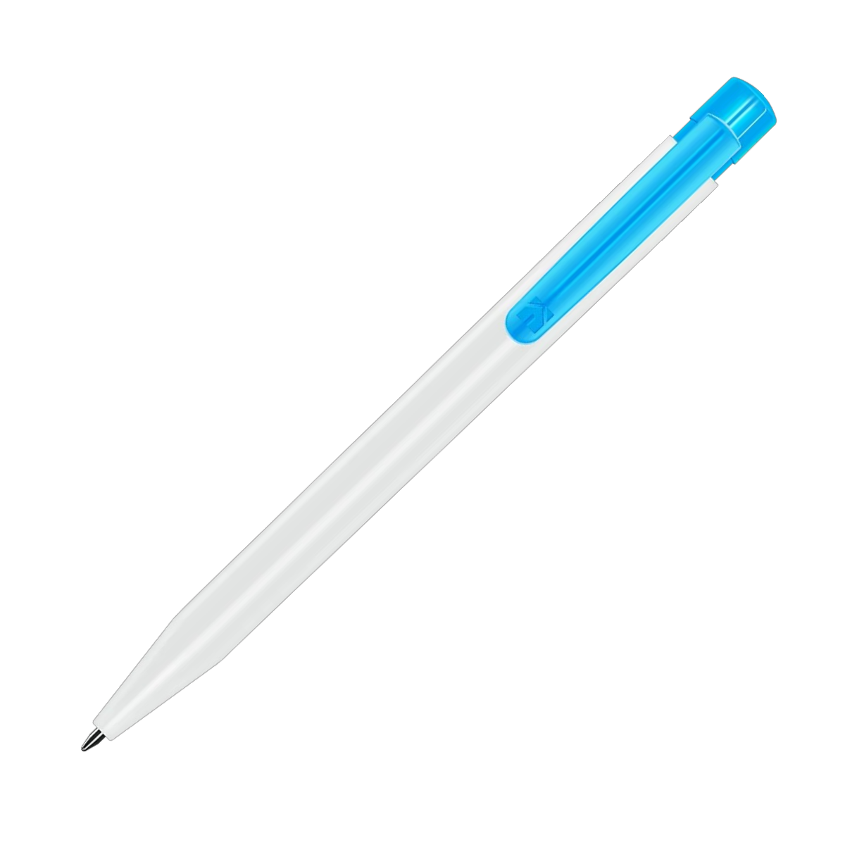 White / Light Blue